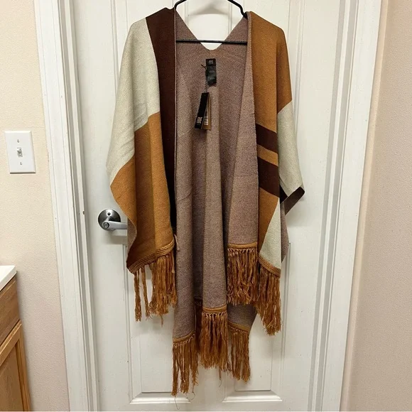 NWT Frye Patchwork Shawl - Picture 2 of 10
